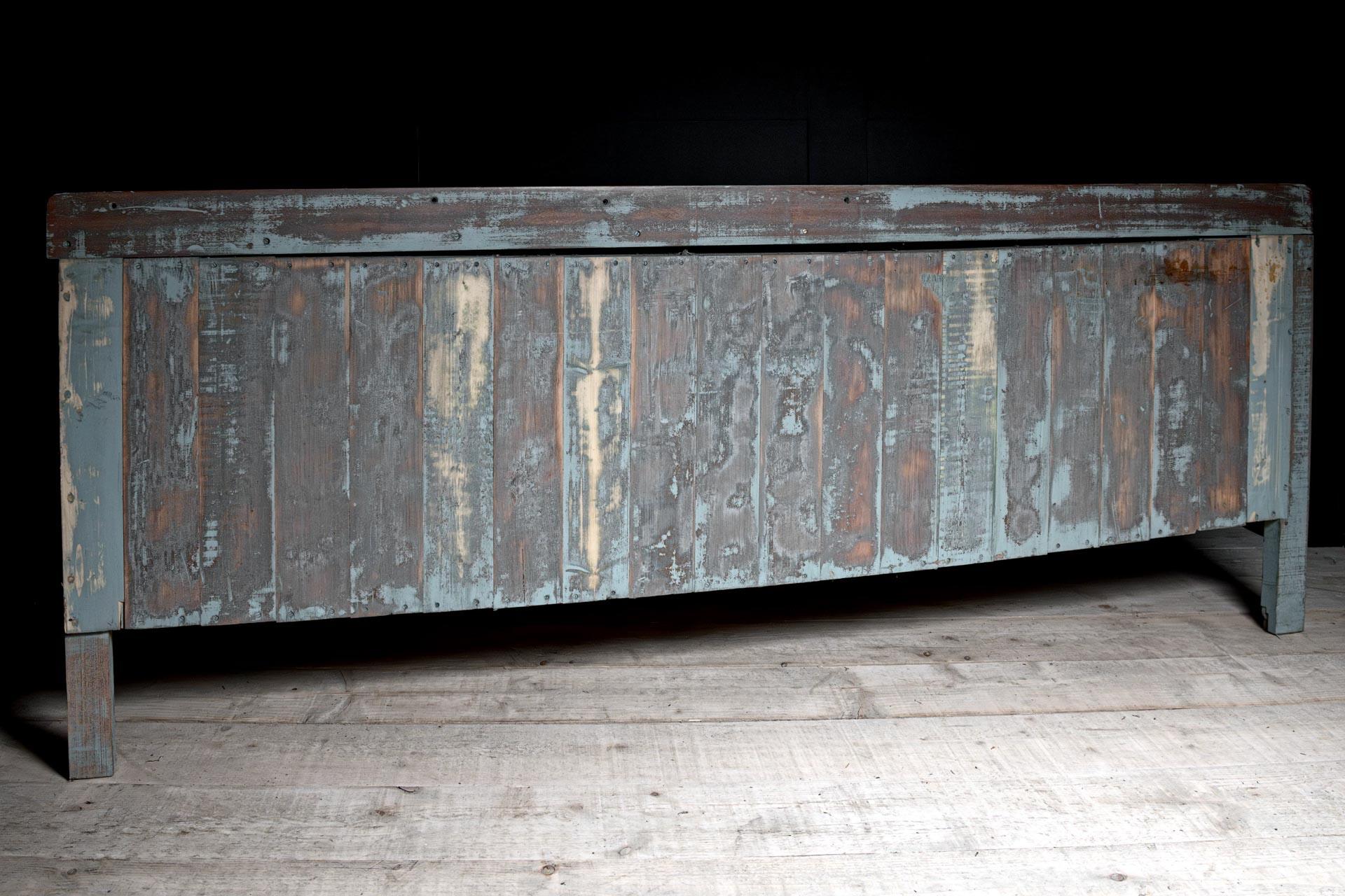 Second world war Spitfire 'apprentice piece' engineers bench. For Sale 9
