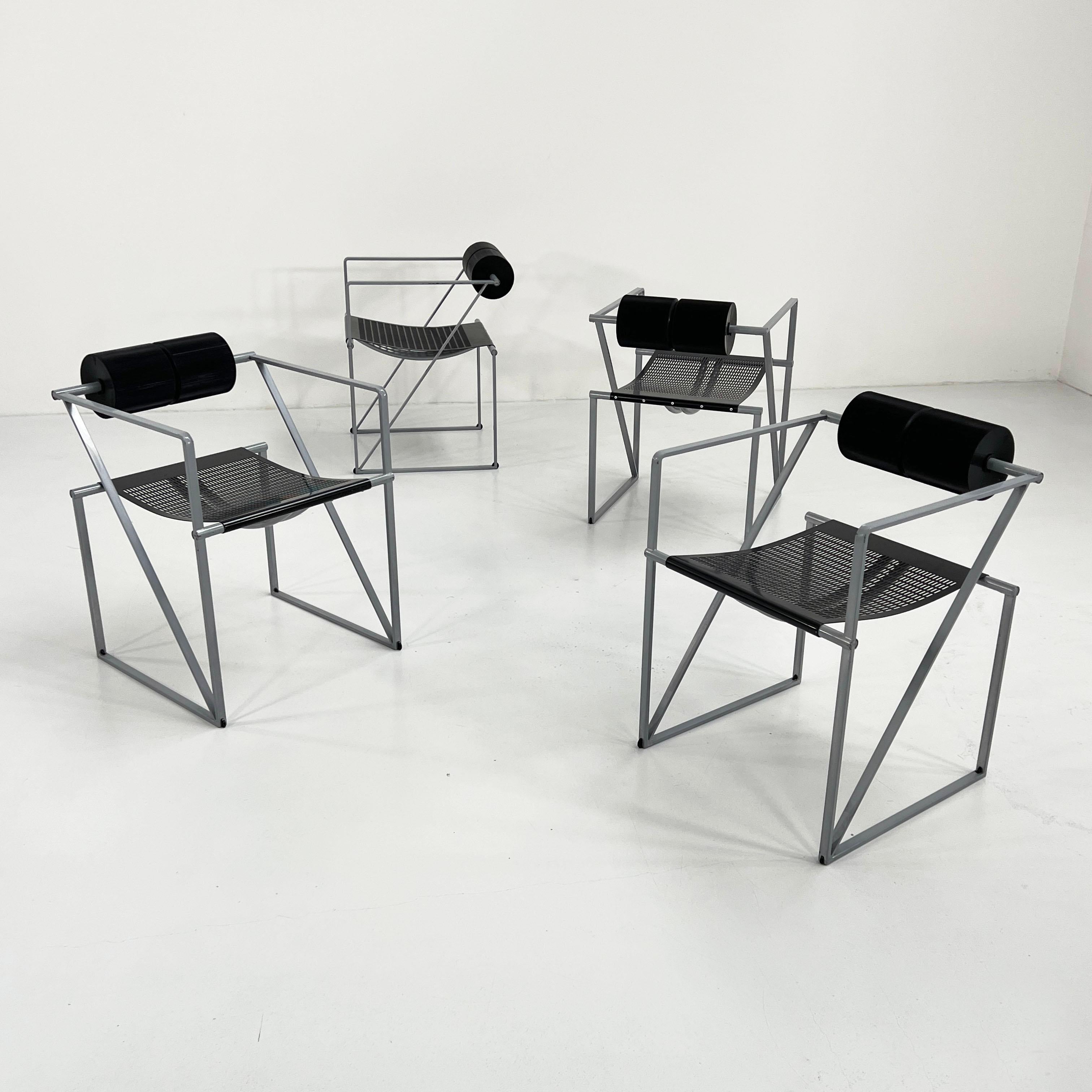 Seconda-Stuhl von Mario Botta für Alias, 1980er-Jahre (Postmoderne)
