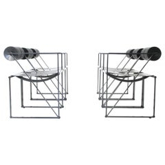 ‘Seconda’ Chair by Mario Botta for Alias, 1980s, Set of 6