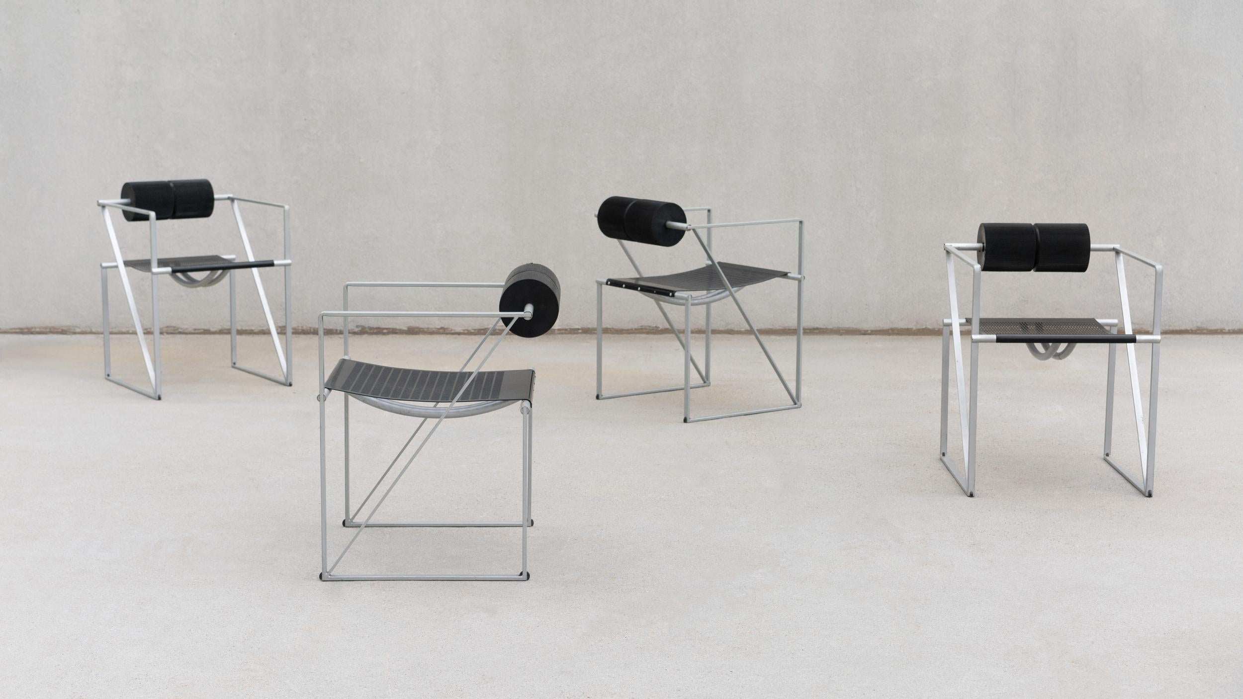 Postmoderne Chaise Seconda de Mario Botta pour Alias, vers 1982 en vente