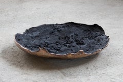 Secondo Fuoco Cratere Contemporary Centerpiece in Bronze