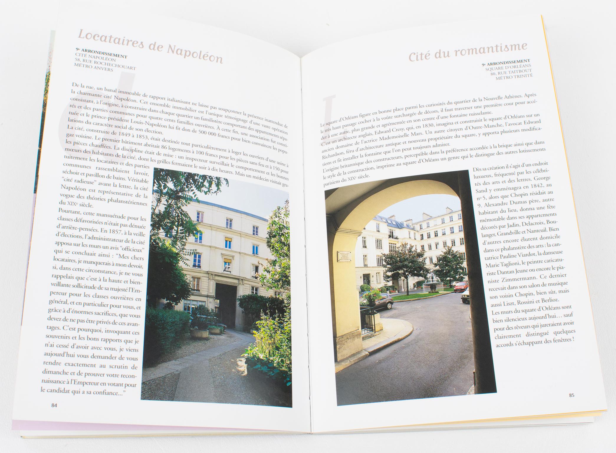 Papier Secret and Unusual Paris, French Book by Rodolphe Trouilleux, 2003 en vente