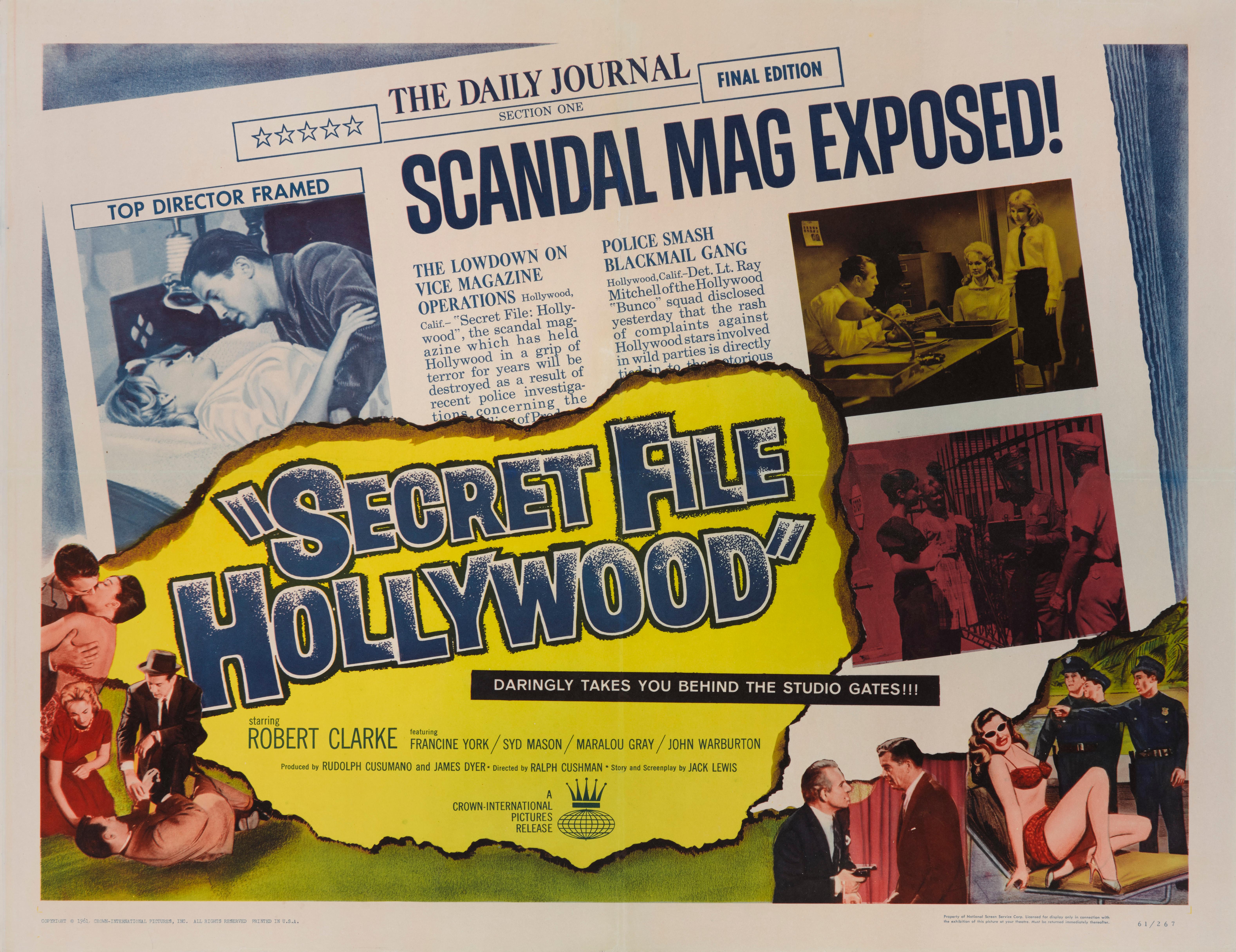 American Secret File Hollywood For Sale