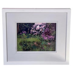 « Secret Garden », huile sur carton, par Karl Terry, RSMA, AROI