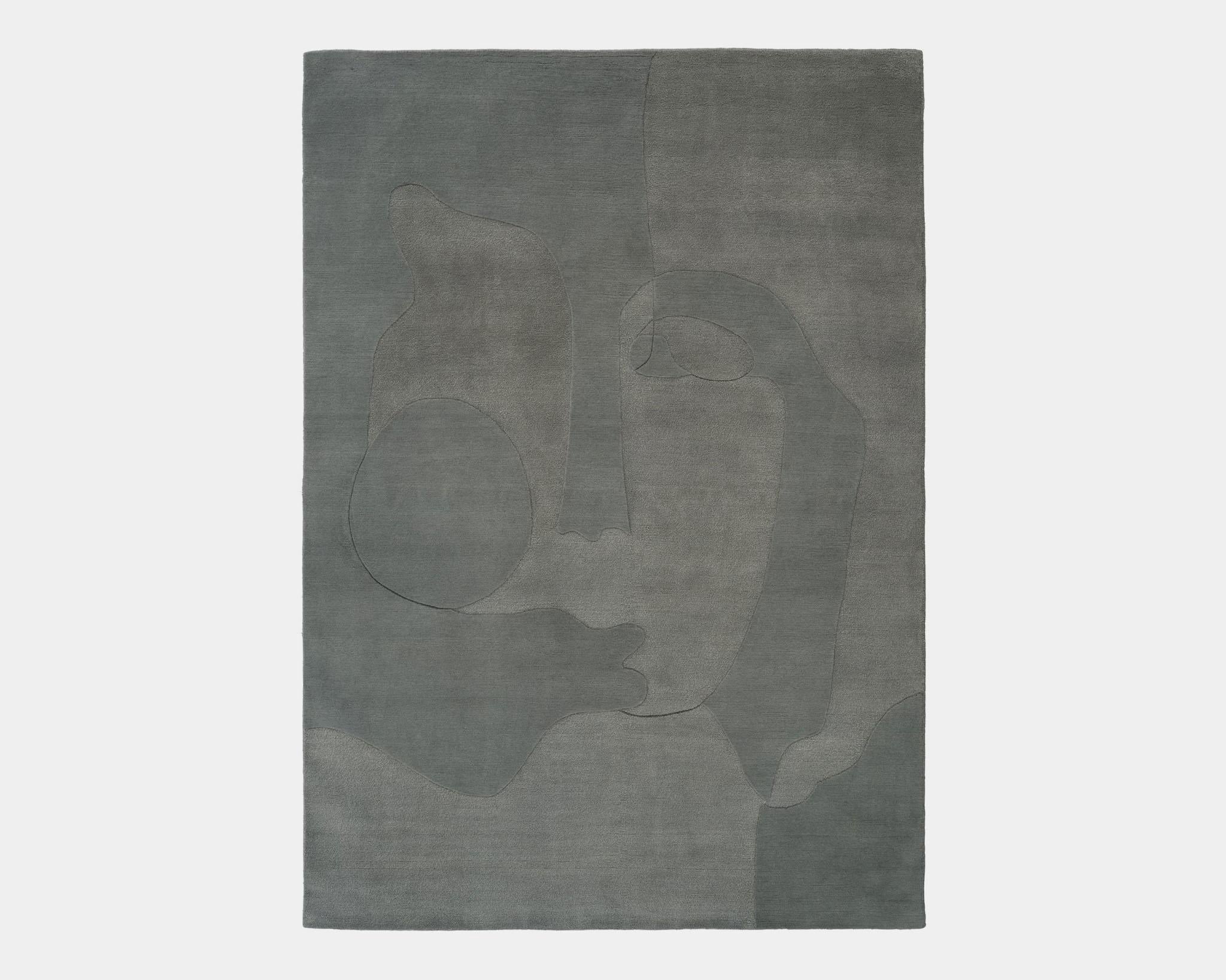 Handgefertigter Teppich „Secret Mind“ von Linie Design, 240 cm, Wolle und Seide (Skandinavische Moderne) im Angebot