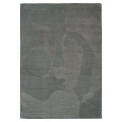 Handgefertigter Teppich „Secret Mind“ von Linie Design, 240 cm, Wolle und Seide