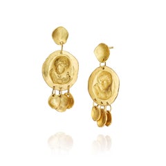 Secret Woman Earrings by Rebecca Elbek