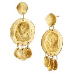 Secret Woman Earrings by Rebecca Elbek