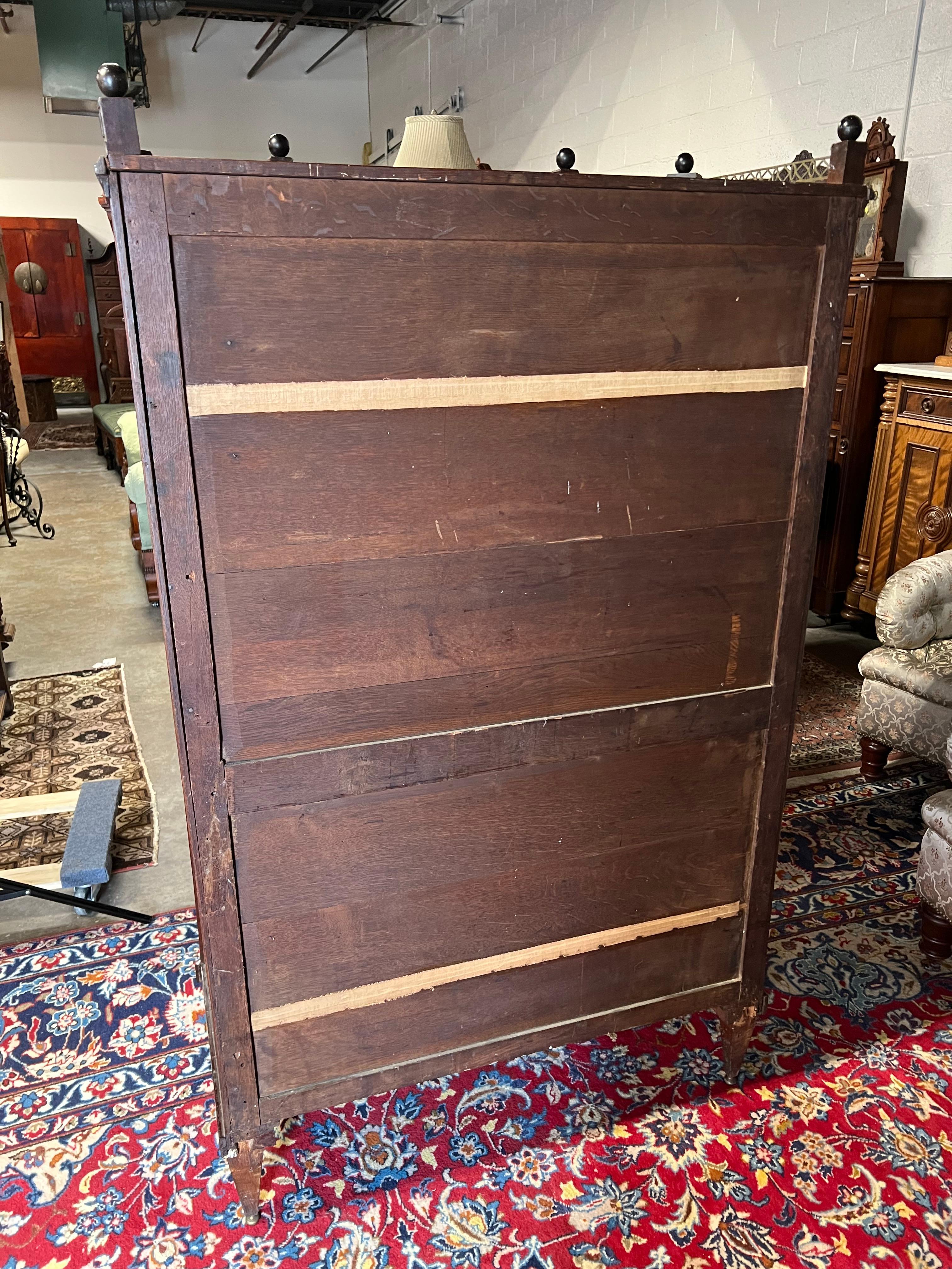 Secrétaire à abattant d'époque French Louis XVI Style Secretary c. Fin du 19ème siècle. en vente 6