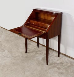 Secrétaire à Pente en Acajou, signé J. Leleu - 1940