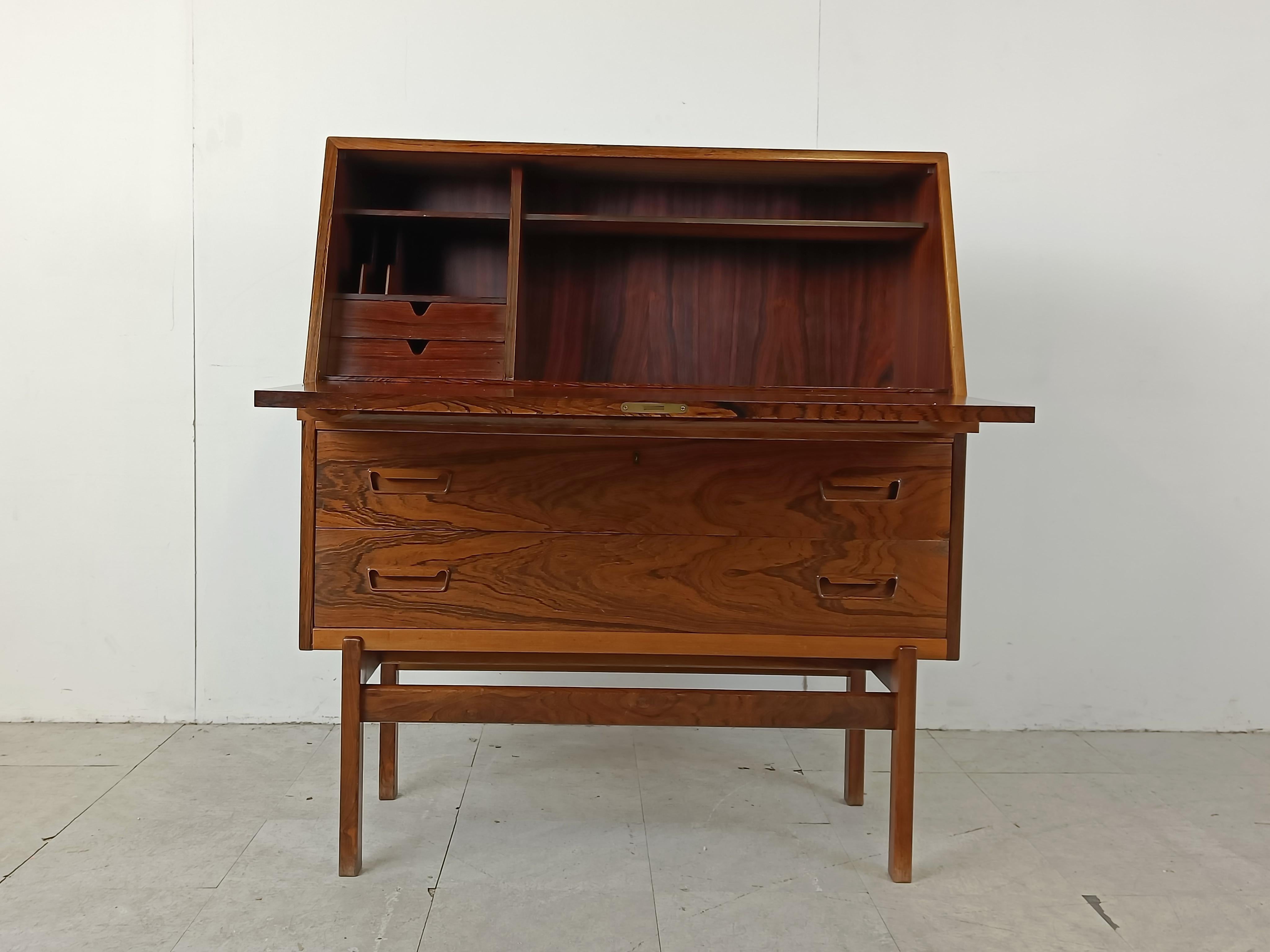 Secretaire by Arne Wahl Iversen for Vinde Mobelfabrik, 1960s For Sale 2