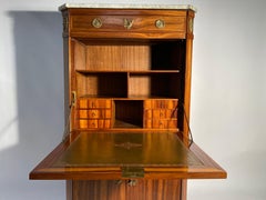 Louis XVI Period Right Secretary Signed CREPI  18th Century