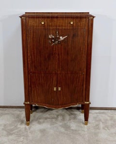Precious Wood Secretary, signed J. Leleu, Art Deco – 1940
