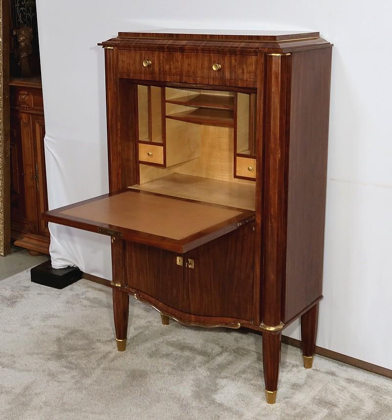 Art déco Secrétaire en Wood Wood, signé J. Leleu, Art Déco - 1940 en vente