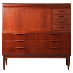 Secretaire, Ib Kofod Larsen, Denmark, 1960s
