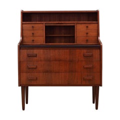 Secretaire Retro 1960s-1970s Scandinavian Design