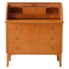 Secretaire scandinavo con ribaltina