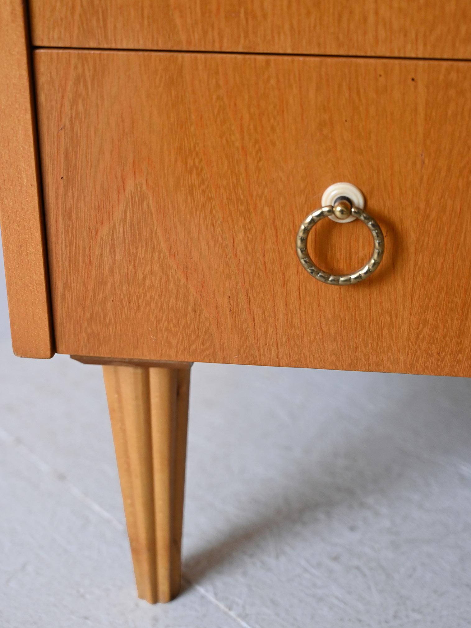Scandinavian secretaire with writing desk For Sale 5