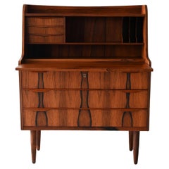 Secrétaire scandinavo in palissandro anni 50/60