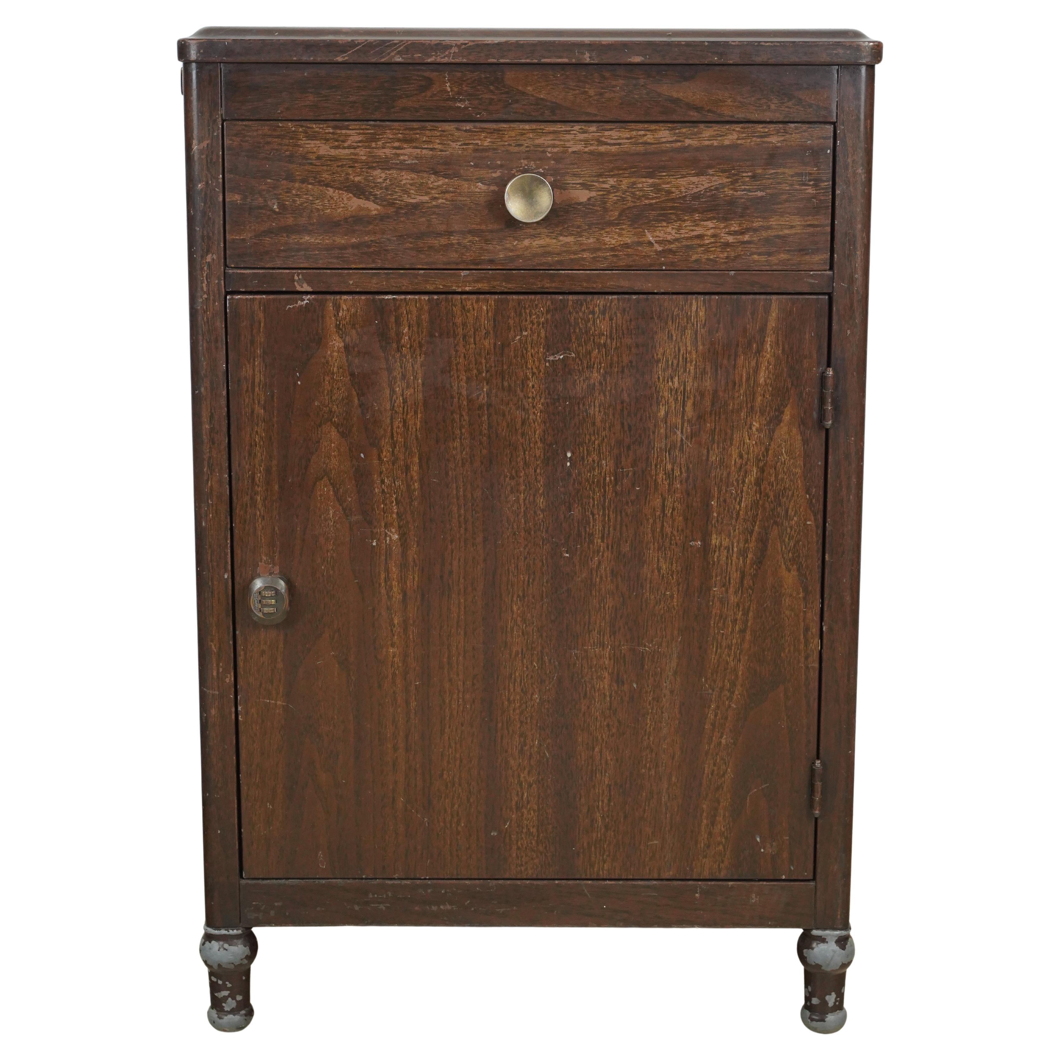 Secretaire Steel Fireproof Filing Cabinet