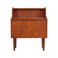 Secretaire Teak Vintage Midcentury Retro