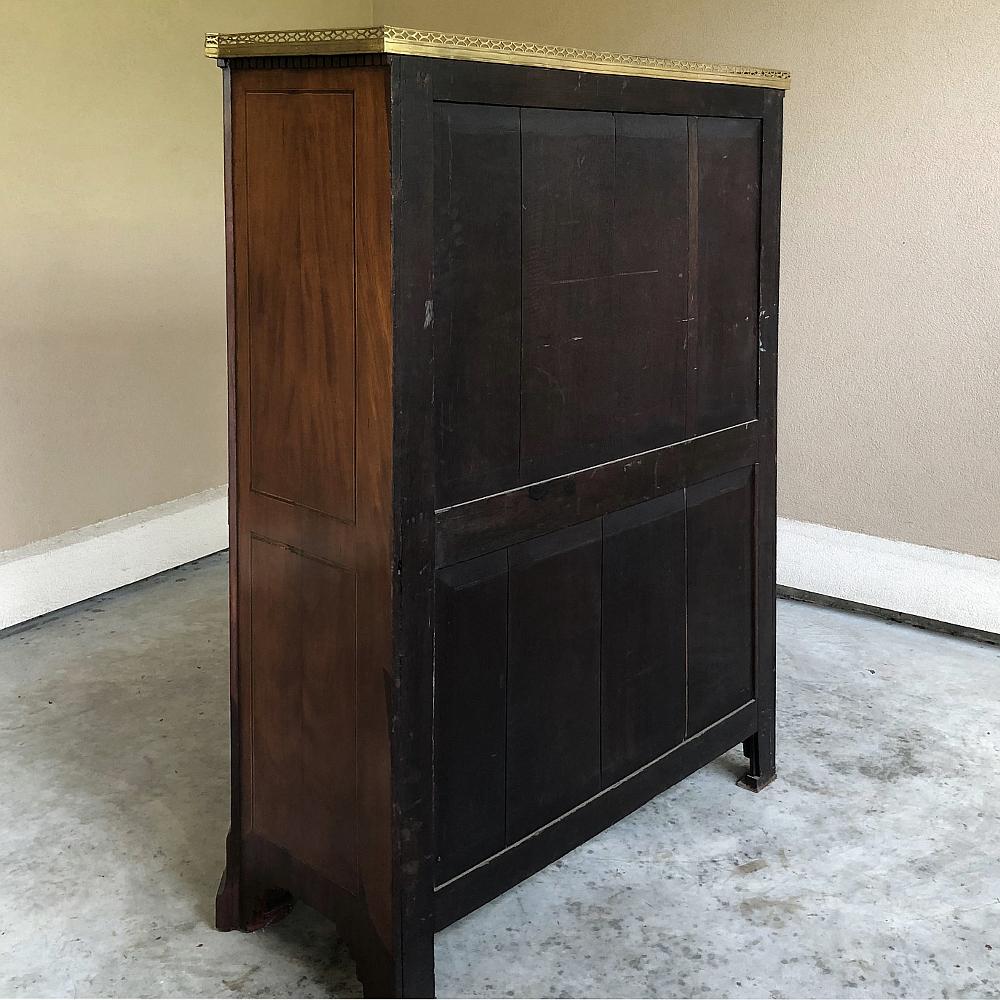 Secretary, 19th Century French Louis XVI with Inlaid Mahogany 9