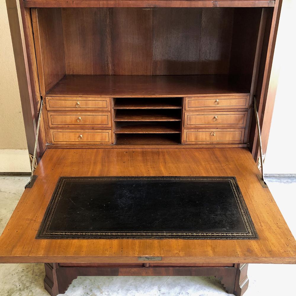 Secretary, 19th Century French Louis XVI with Inlaid Mahogany 1