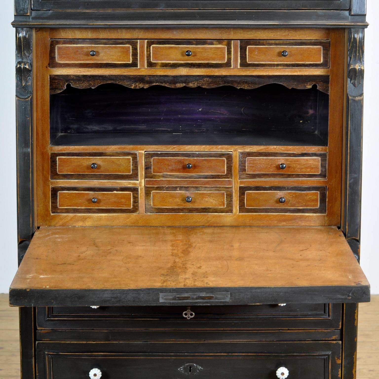 Secretary Cabinet, 1920s In Good Condition In Amsterdam, Noord Holland