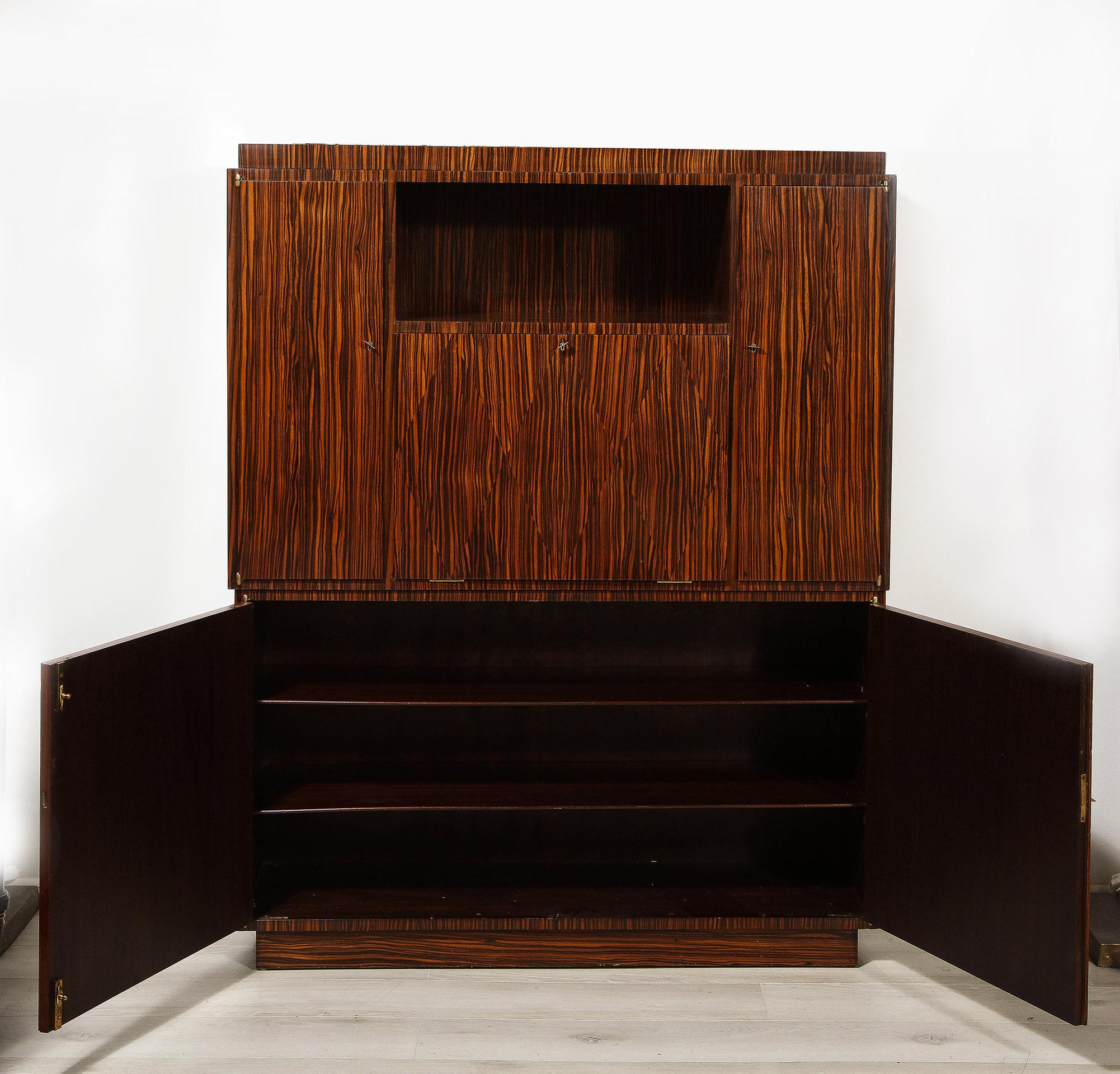 Secretary Cabinet by Emile-Jacques Ruhlmann In Good Condition For Sale In New York, NY