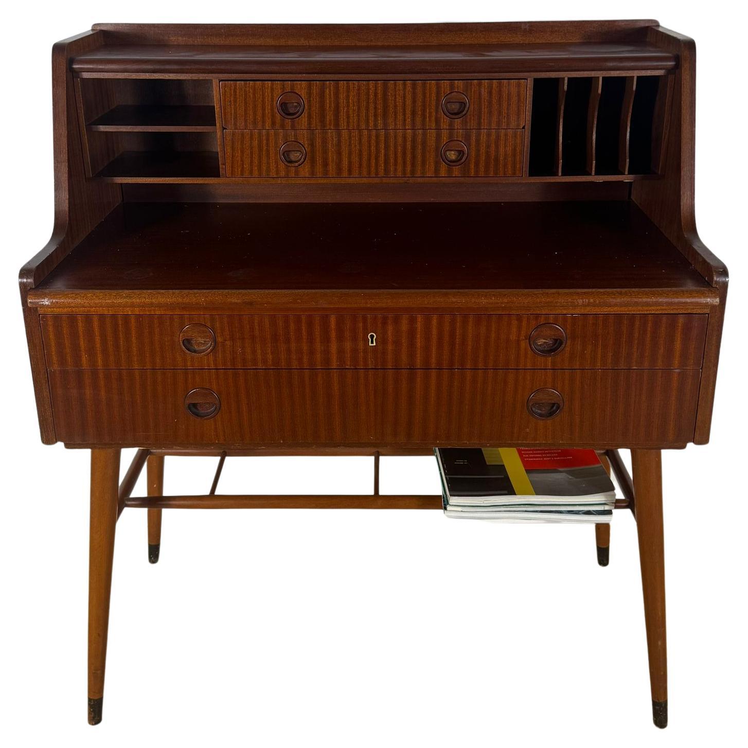 Secretary Desk AB Bröderna Gustafssons – Design Scandinavo Mid-Century