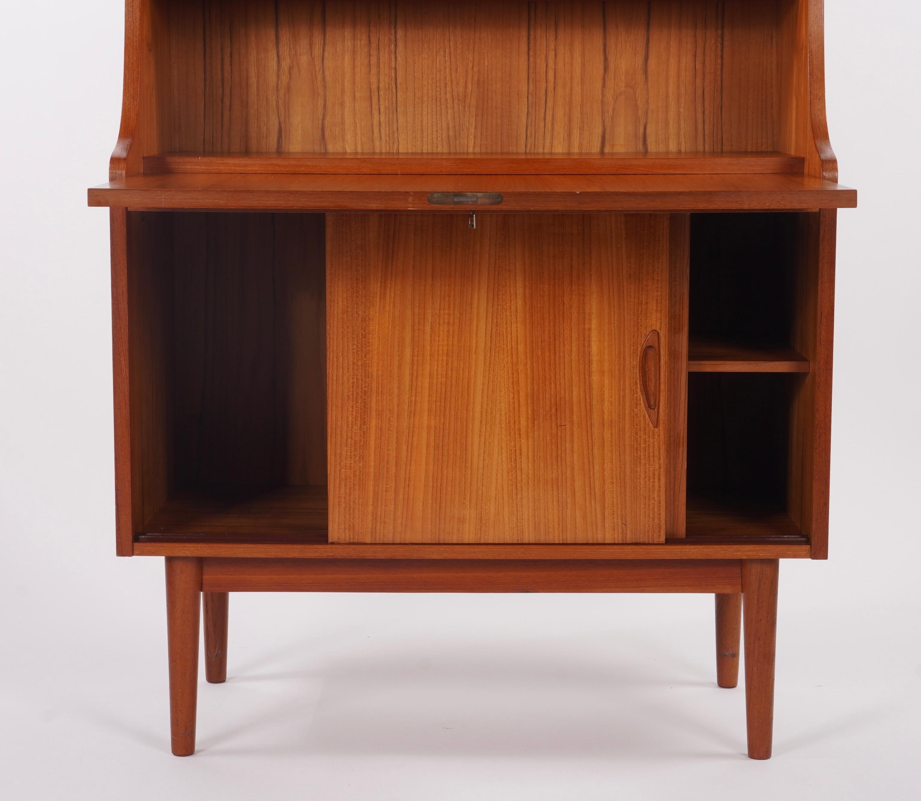 Mid-20th Century Secretary Desk by Gunnar Nielsen Tibergaard Circa 1960s