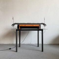 Secretary Desk ‘Entremanos’ by Spanish Artist Andrés Nagel for Akaba, 1988 Spain