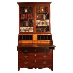 Used Secretary from the Beginning of the 19th Century in Mahogany, England