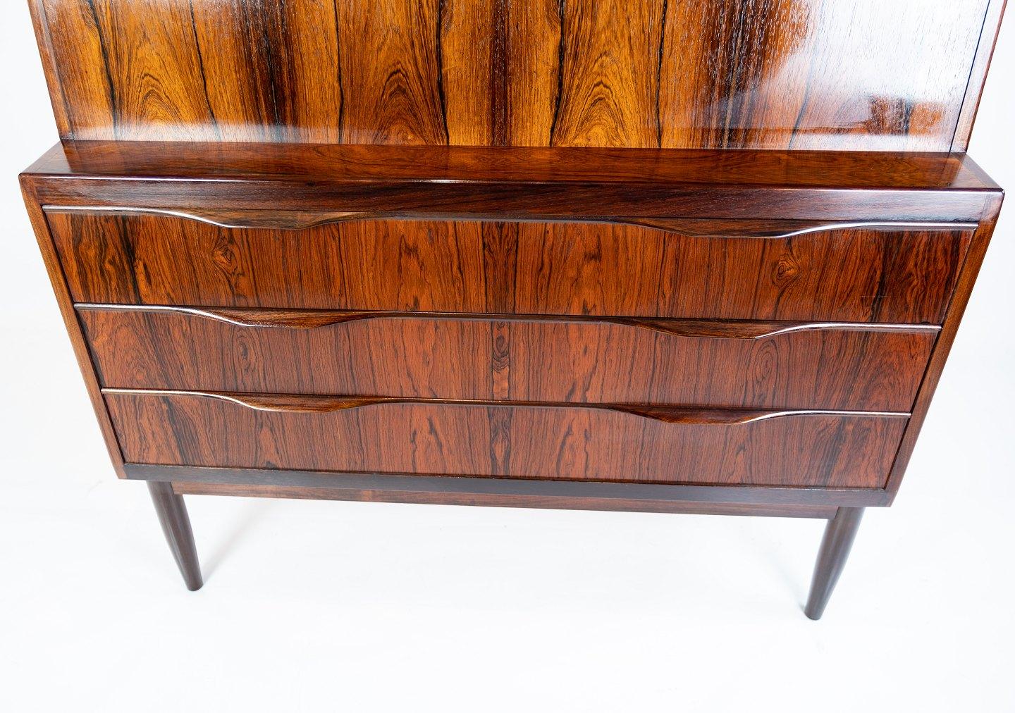 Secretary in Rosewood of Danish Design from the 1960s For Sale 1
