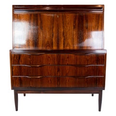 Secretary in Rosewood of Danish Design from the 1960s