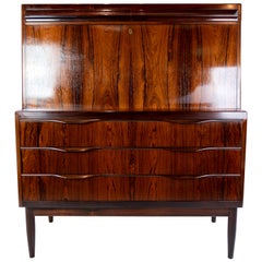 Secretary in Rosewood of Danish Design from the 1960s