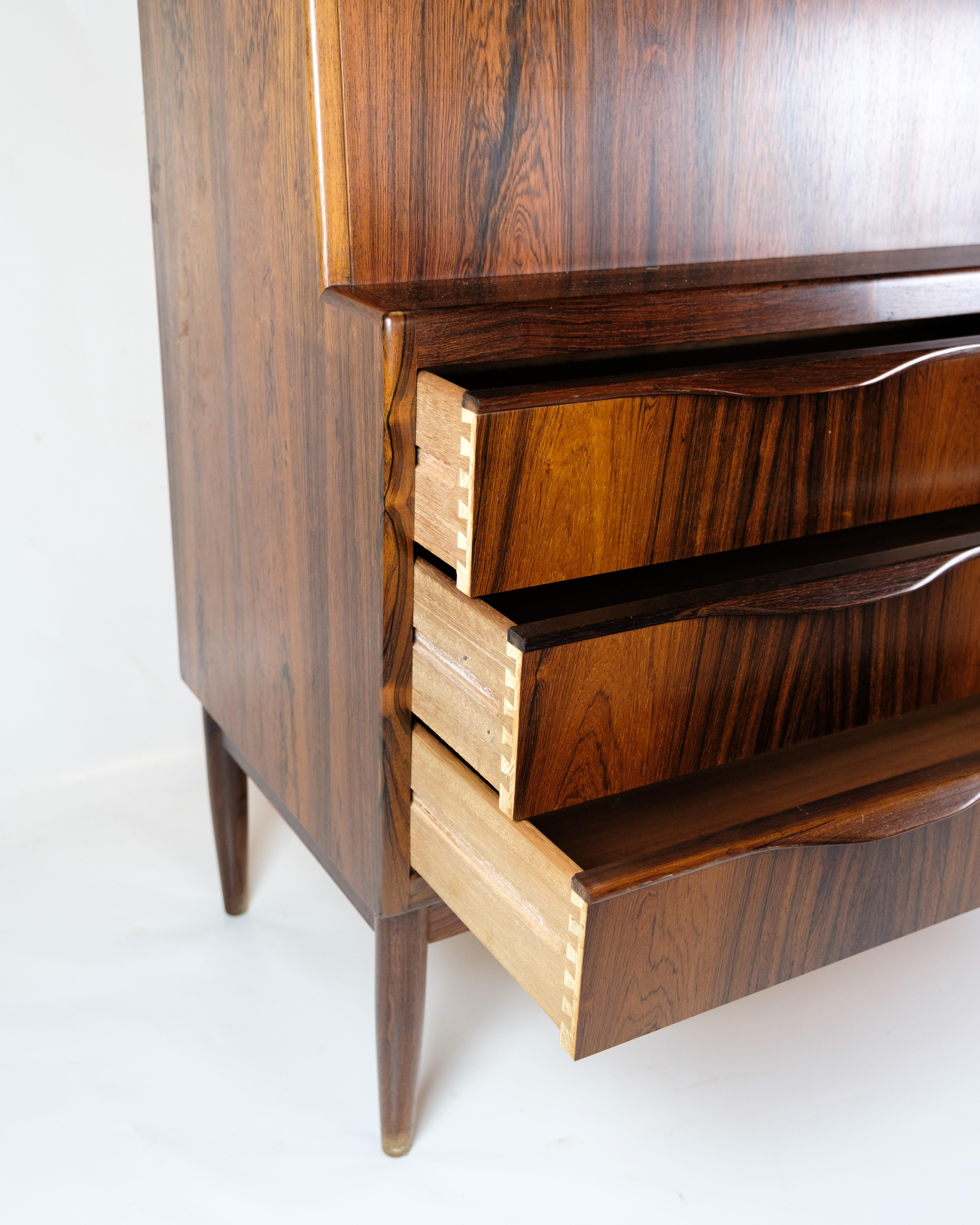 Metà XX secolo Segreteria in legno di palissandro, design danese degli anni '60 in vendita