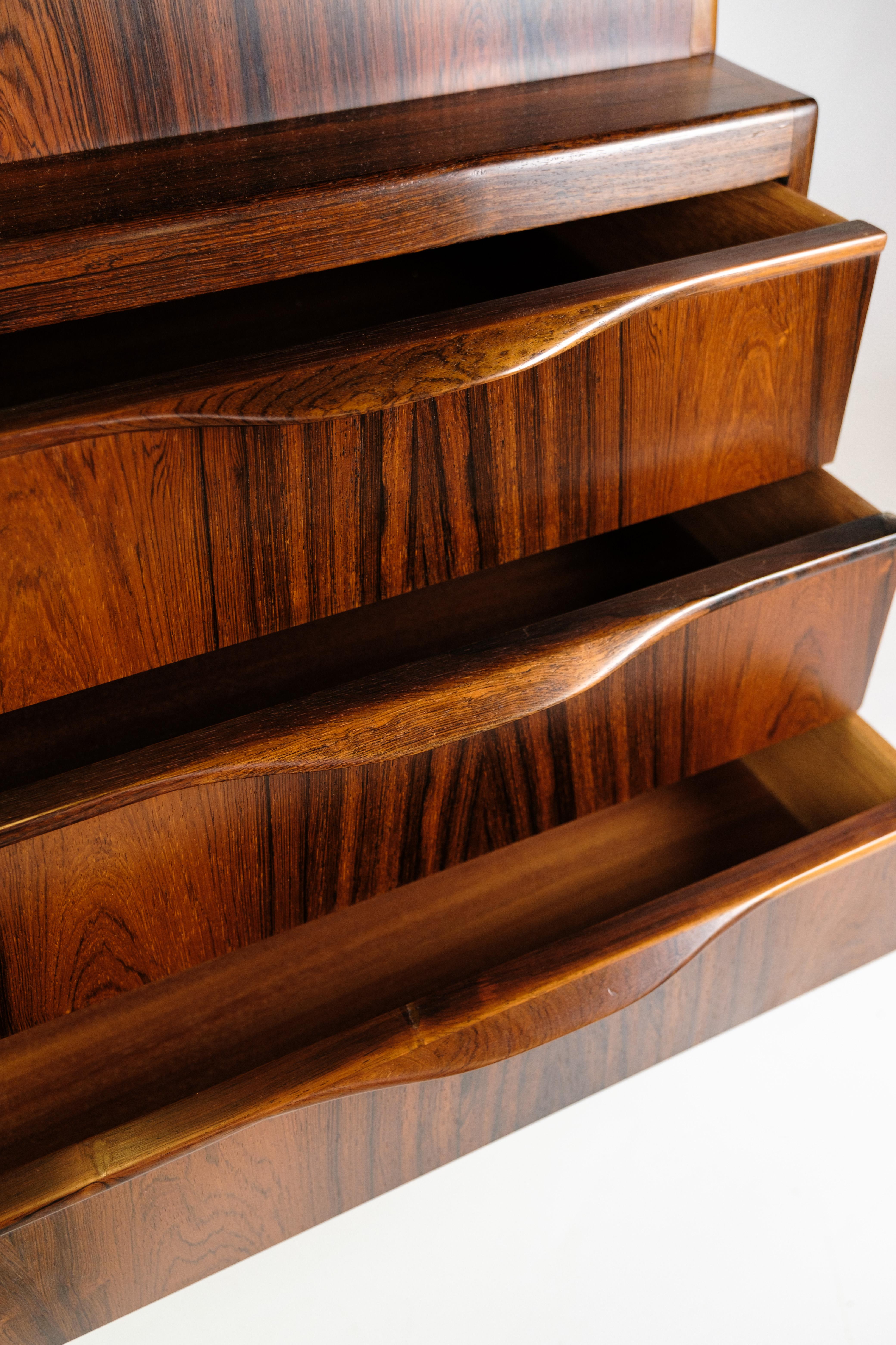 Palissandro Segreteria in legno di palissandro, design danese degli anni '60 in vendita