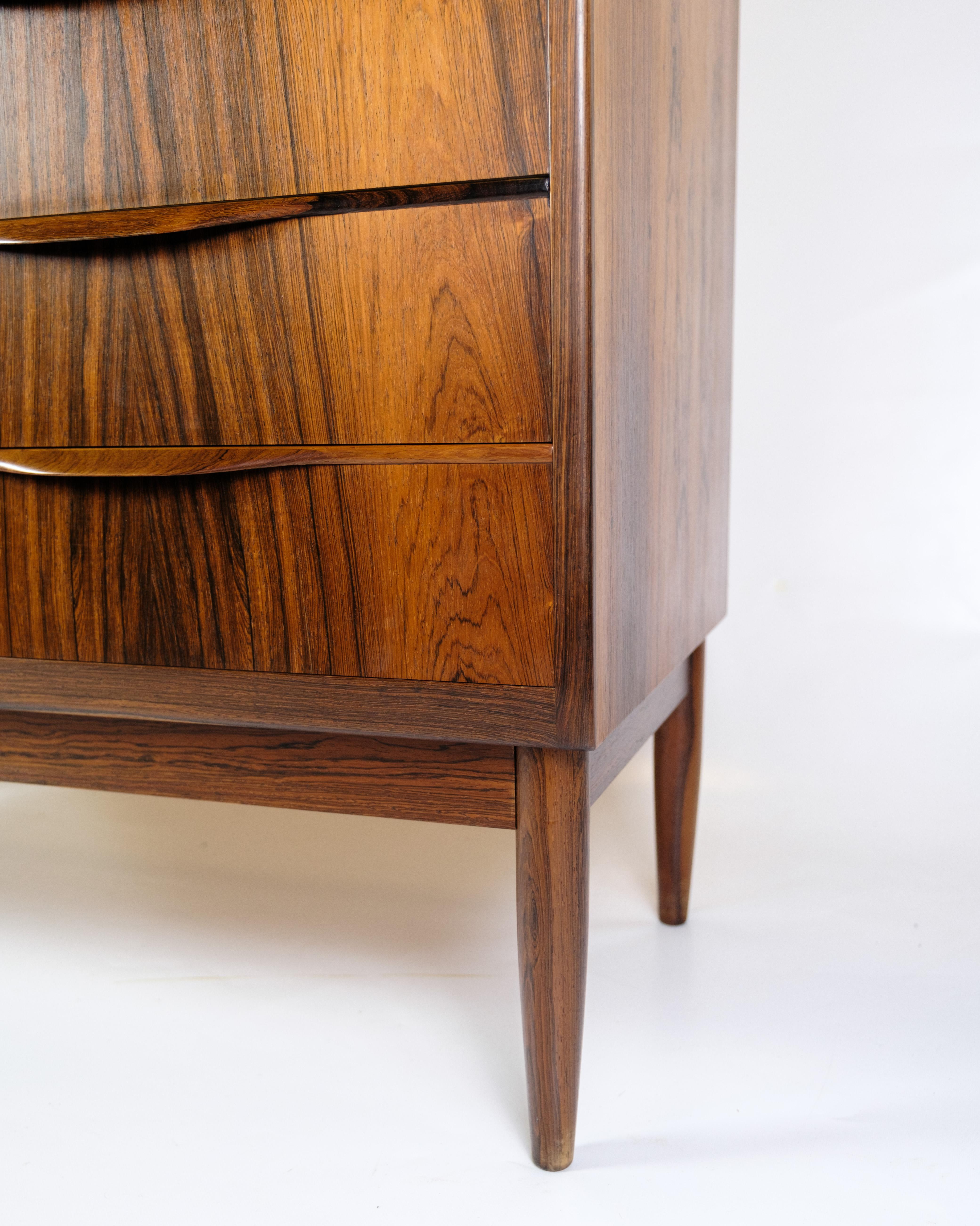 Segreteria in legno di palissandro, design danese degli anni '60 in vendita 1