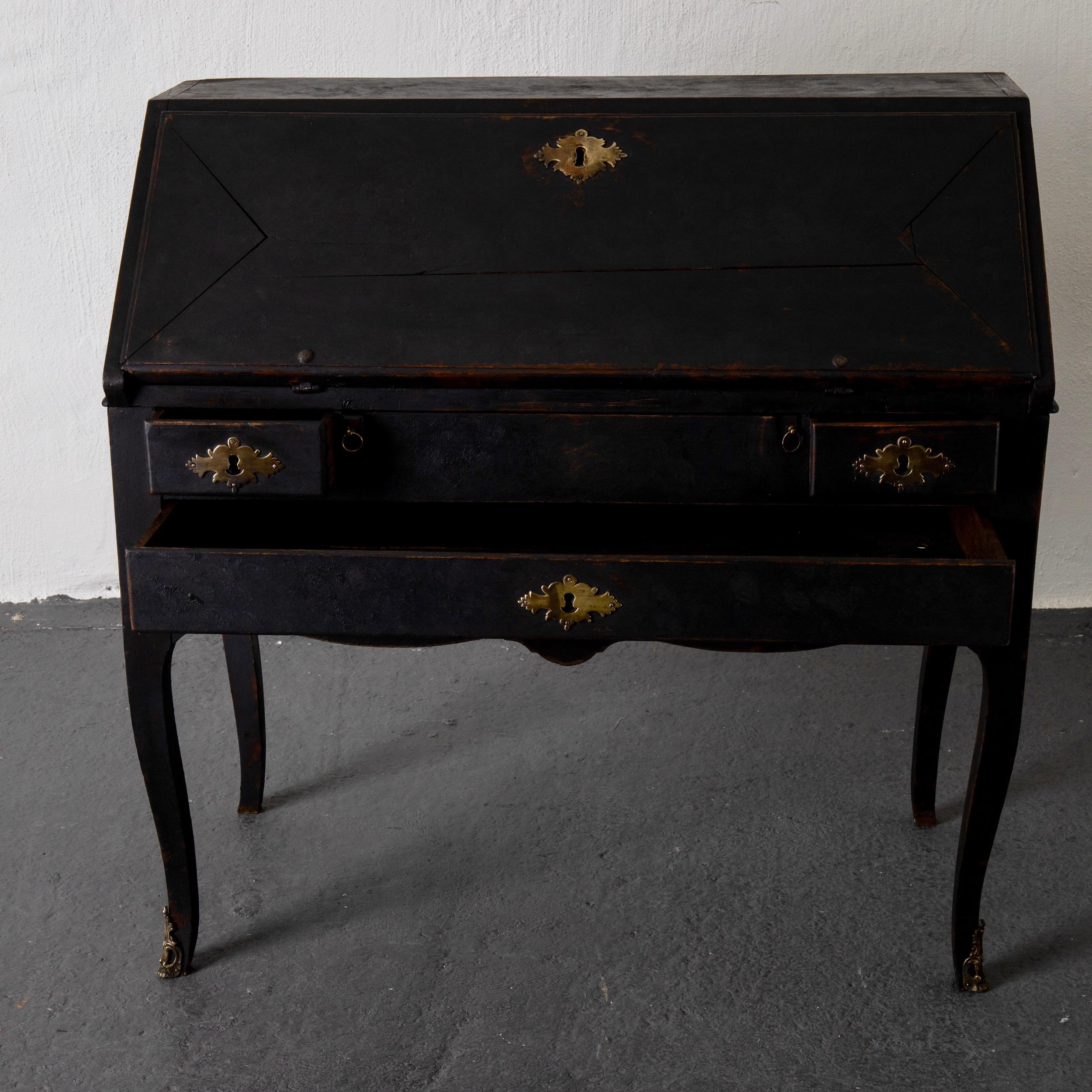 Secretary Swedish Black Rococo, Sweden 5