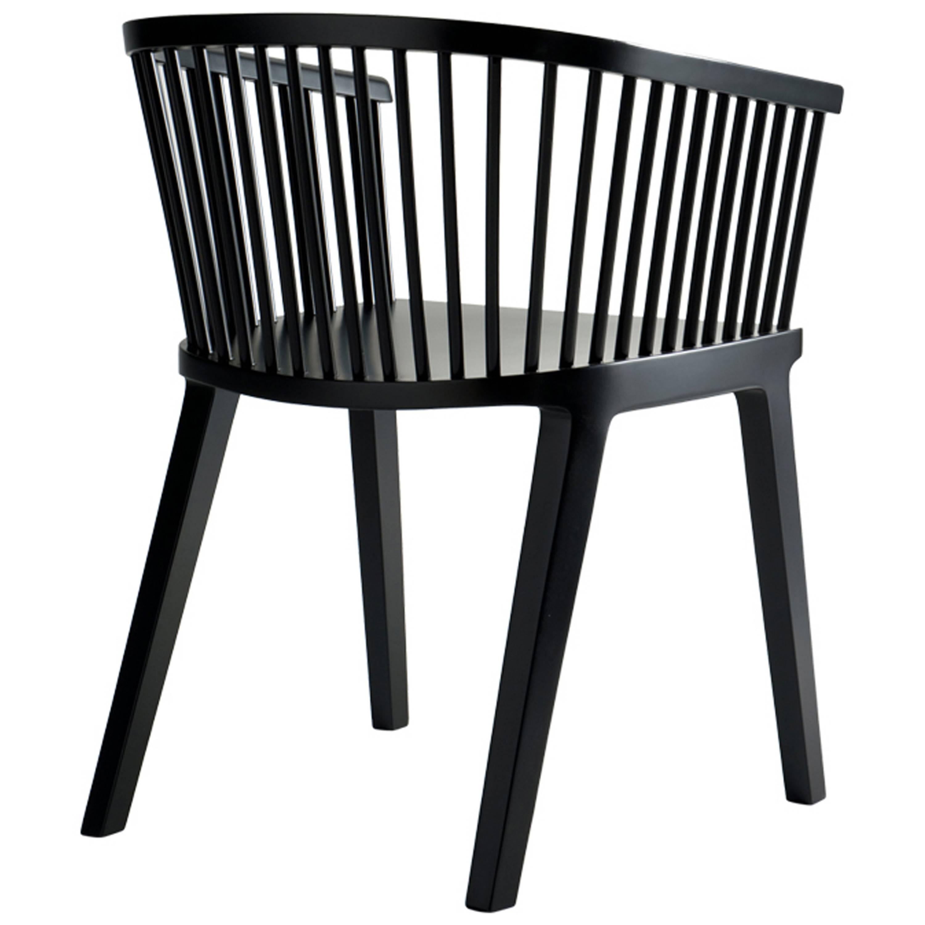 Secreto Sessel, zeitgenössisches Design inspiriert von traditionellen Winsor-Sesseln
