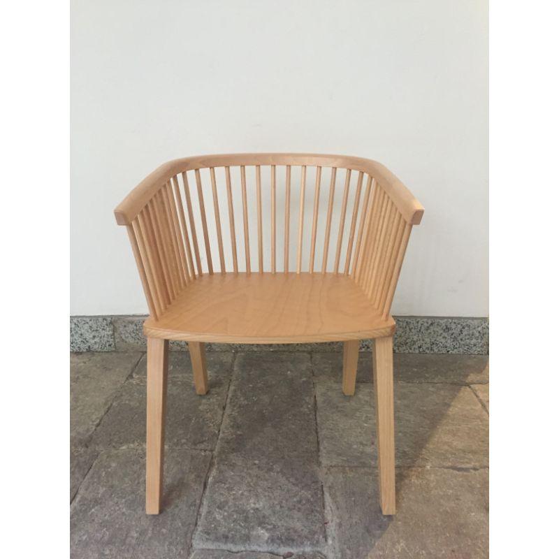 Upholstery Secreto Little Armchair, Natural Beech by Colé Italia For Sale