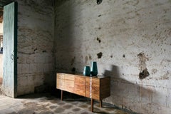 "Secretos" Sideboard with doors. Mexican contemporary design.