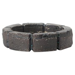 Section Ring in Silver 925 with a Black Patina by Alejandra Campos Taylor