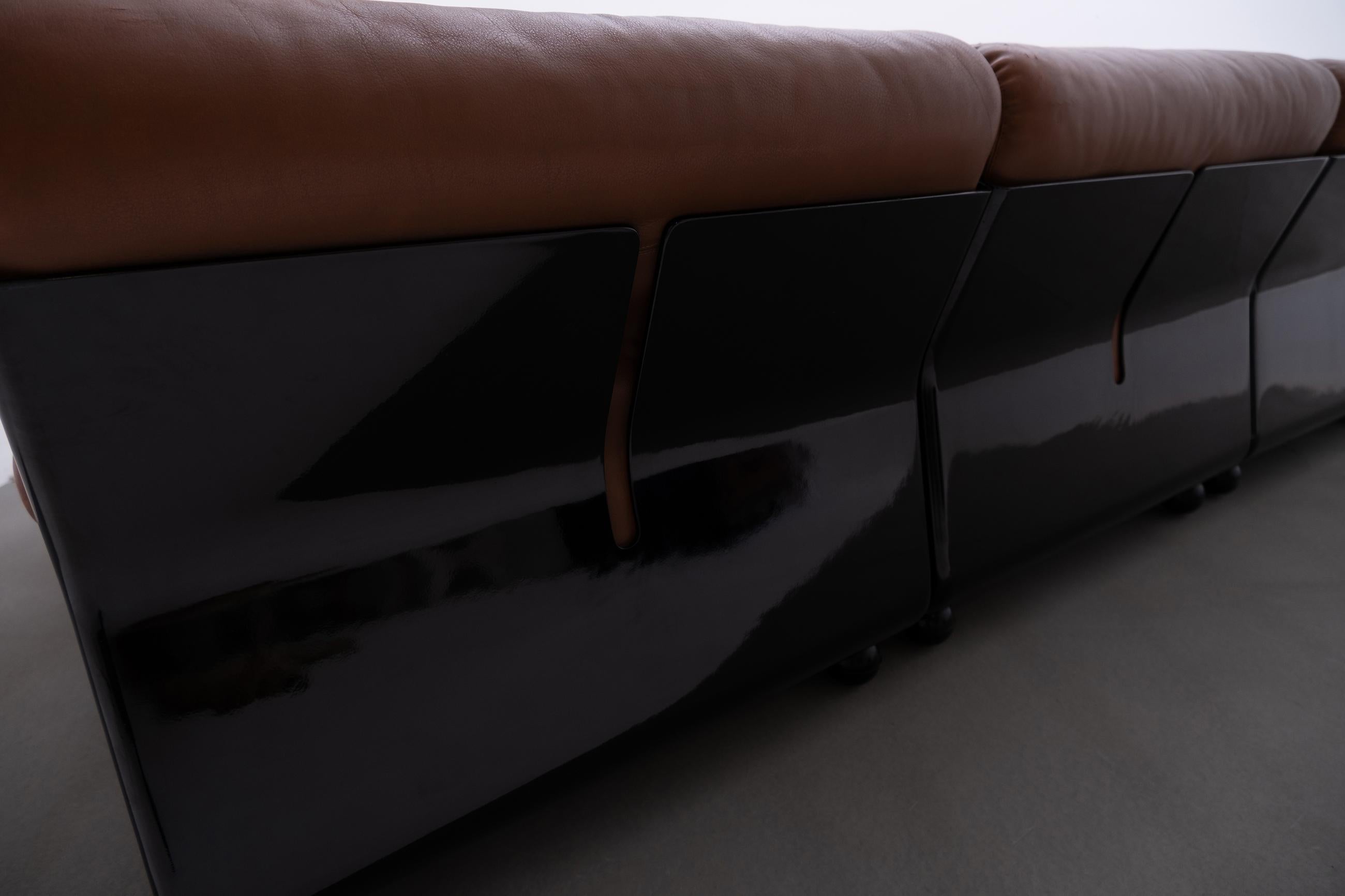 Mid-Century Modern Sectional ‘Amanta’ sofa set by Mario Bellini for B&B Italia
