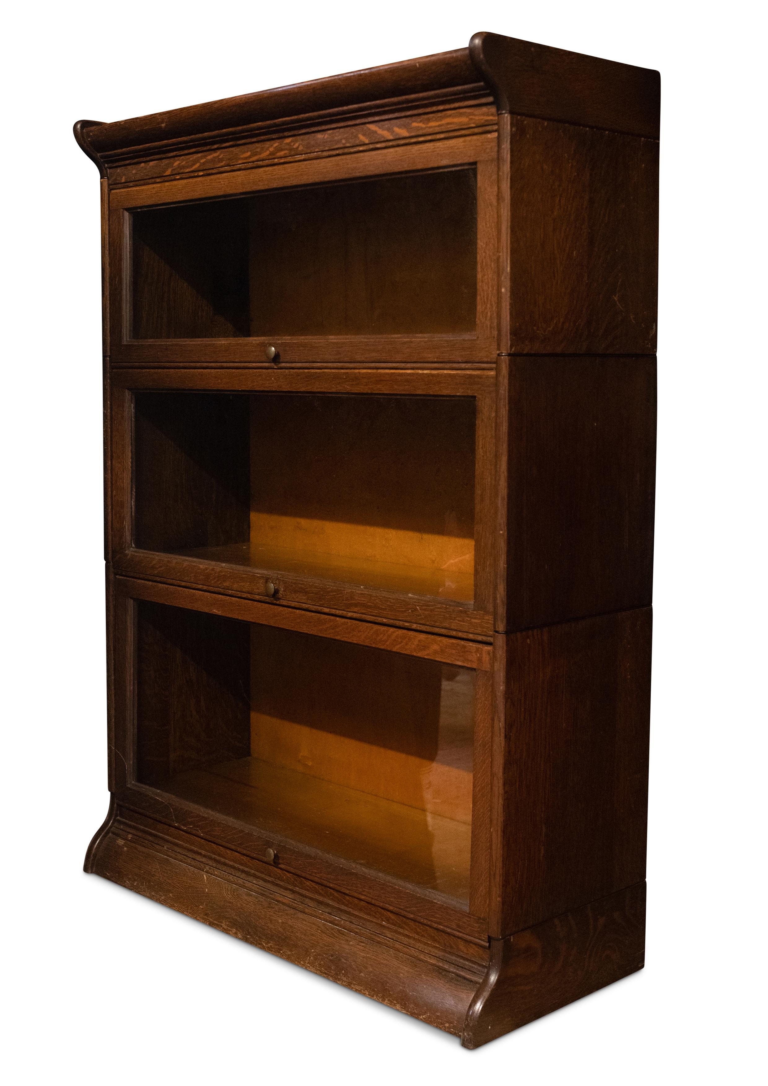 the globe-wernicke co sectional bookcase