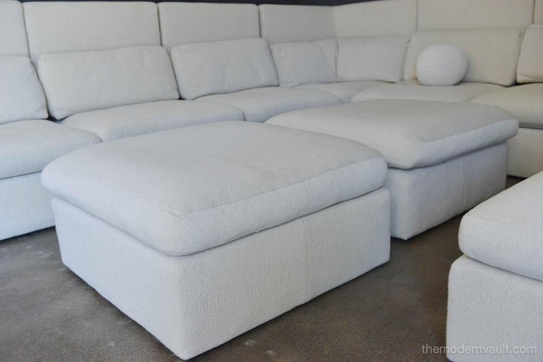 Sectional High Back Sofa by Milo Baughman for Thayer ...