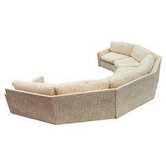Sofá modular con hueco Milo Baughman, Thayer y Coggin