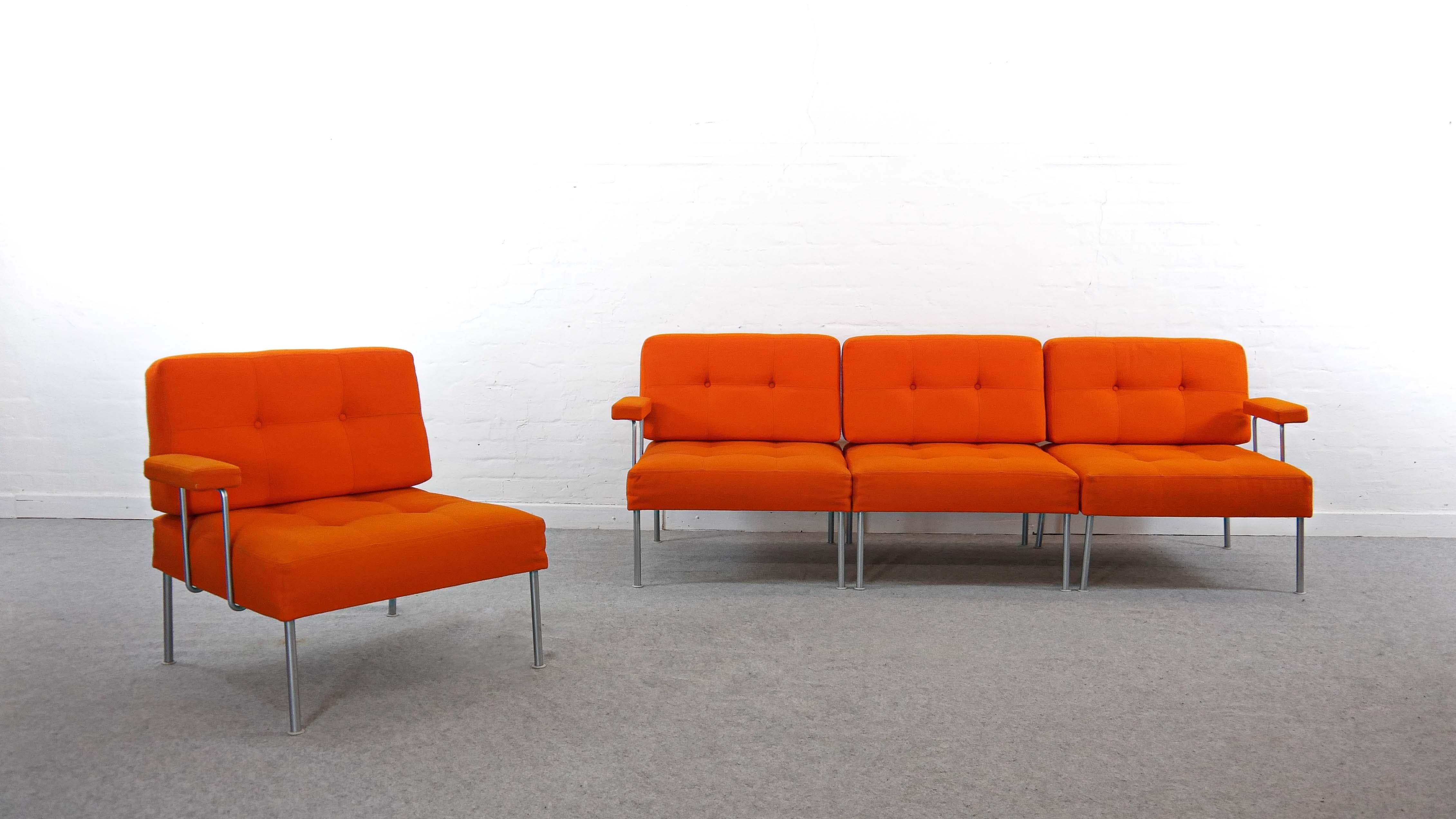 Scandinavian Modern Sectional Revolt Sofa by Poul Cadovius for France & Son, Denmark