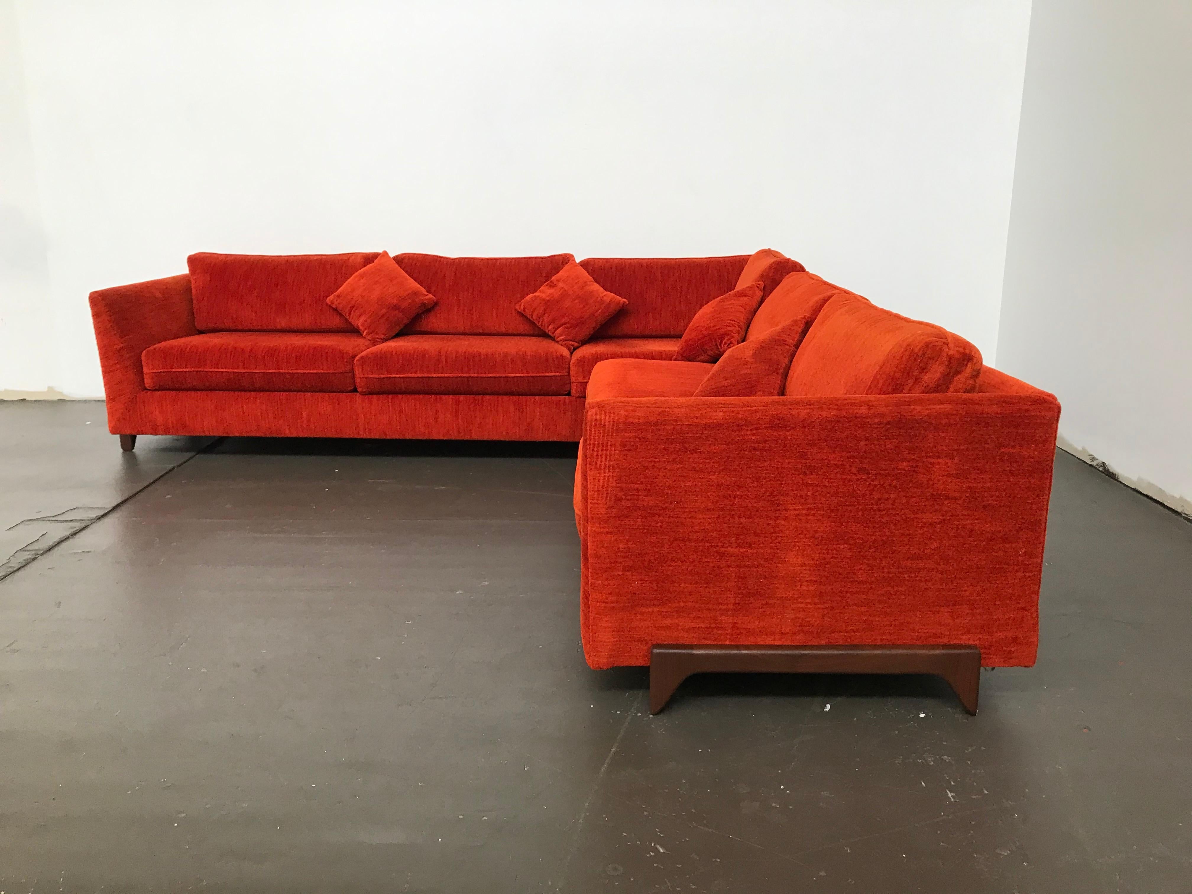 Mid-Century Modern Sectional Sofa by Adrian Pearsall for Craft Associates